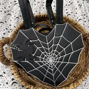 Mad Engine Halloween Spiderweb backpack purse